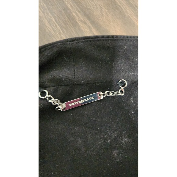 White House Black Market Black Sleeveless Open Front Vest Size 4‎ - Picture 6 of 8